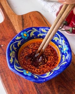 spicy noodle salad