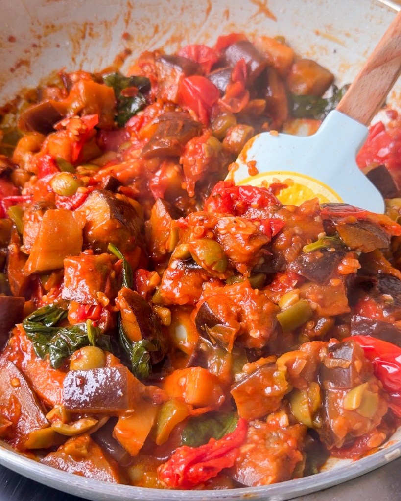 aubergine caponata