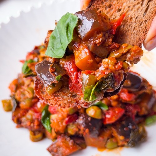 aubergine caponata