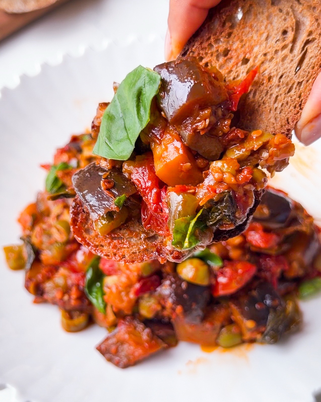 aubergine caponata